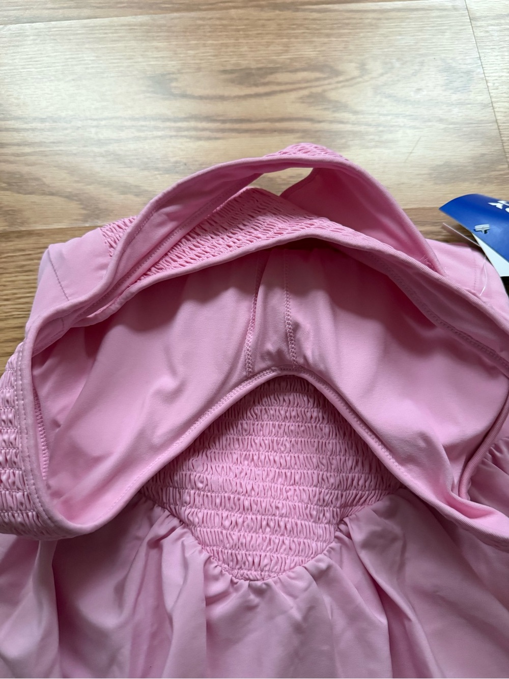 JoyLab Pink Smocked Mini Dress - Picture 3 of 7